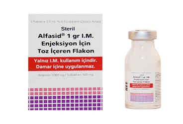ALFASID 1 GR IM ENJ. ICIN порошок ICEREN флакон 1 флакон