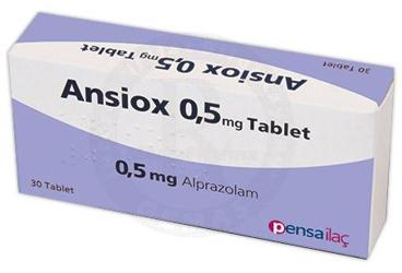 ANSIOX 0,5 MG 30 таблетки