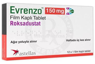 EVRENZO 150 MG таблетки покрытые оболочкой (12 ADET)