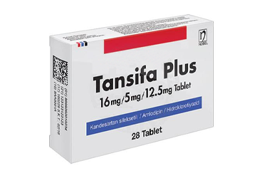TANSIFA Plus 16 MG/5 MG/12.5 MG таблетки (28 таблетки)