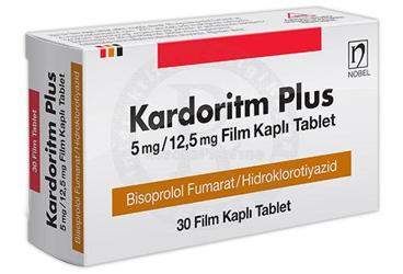KARDORITM Plus 5 MG/12,5 MG таблетки покрытые оболочкой