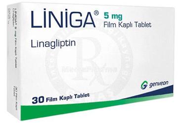 LINIGA 5 MG таблетки покрытые оболочкой