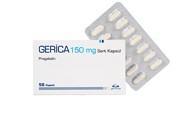 GERICA 150 MG 56 твёрдые капсулы