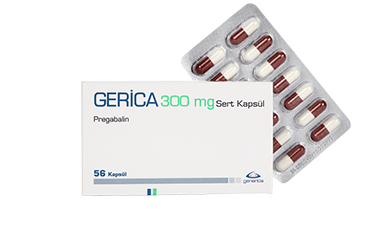 GERICA 300 MG 56 твёрдые капсулы