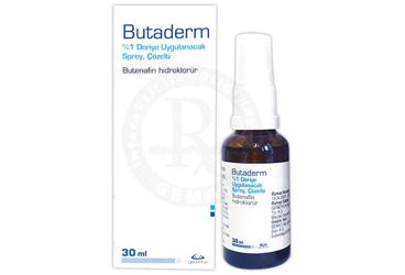 BUTADERM % 1 DERIYE UYGULANACAK спрей, COZELTI (30 ML)