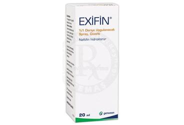 EXIFIN %1 DERIYE UYGULANACAK спрей, COZELTI (20 ML)