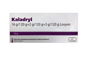 KALADRYL 16 G/120 G + 2 G/120 G + 3 G/120 G лосьон