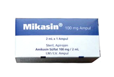 MIKASIN 100 MG/2 ML IM/IV 1 ампулы