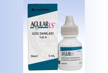 ACULAR LS STERİL GÖZ каплиSI %0,4 5 ML