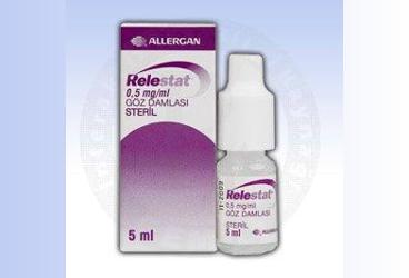 RELESTAT 0.5MG/ML GÖZ каплиSI