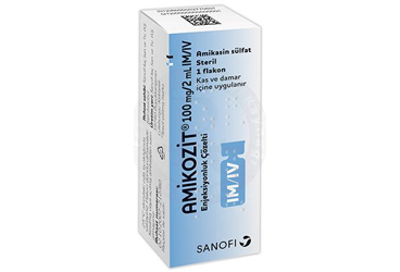 AMIKOZIT 100 MG 1 ΡΠ»Π°ΠΊΠΎΠ½