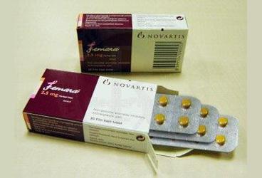 FEMARA 2,5 MG 30 таблетки покрытые оболочкой