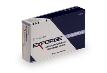 EXFORGE 5/160 MG 28 таблетки покрытые оболочкой