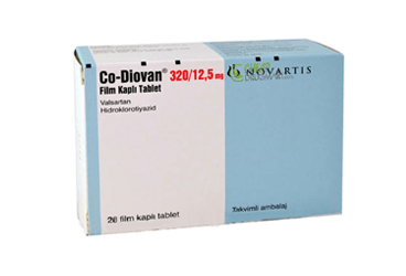 CO-DIOVAN 320/12,5 MG 28 таблетки покрытые оболочкой