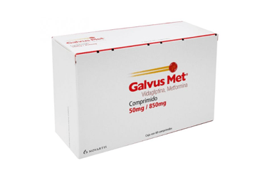 GALVUS MET 50/850 MG 60 таблетки