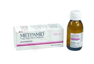 METPAMID 5 MG/5 ML раствор для приёма внутрь (125 ML SISE)