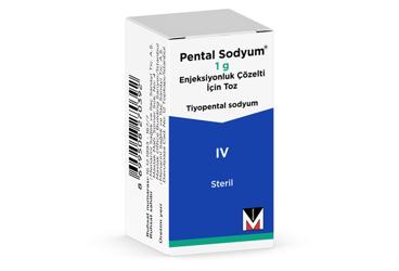 PENTAL SODYUM 1 G раствор для инъекций ICIN порошок (1 флакон)