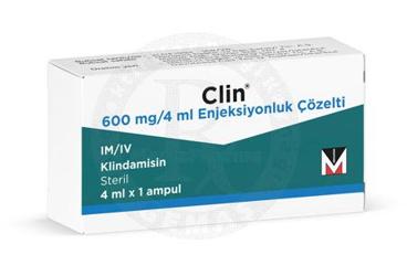 CLIN 600 MG/4 ML раствор для инъекций (1 ампулы)