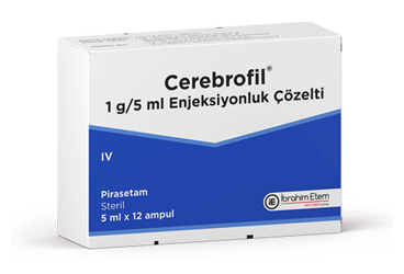 CEREBROFIL 1 GR / 5 ML раствор для инъекций (12 ампулы)