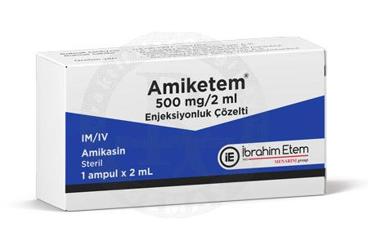 AMIKETEM 500 MG/2 ML раствор для инъекций