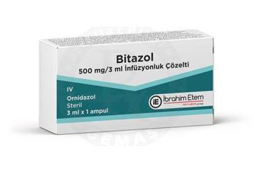 BITAZOL 500 MG/3 ML раствор для инфузий (1 ампулы)