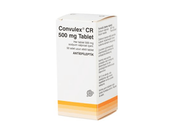 CONVULEX CR 500 MG 50 таблетки