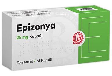 EPIZONYA 25 MG капсулы (28 капсулы)