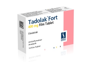 TADOLAK Forte 400 MG 14 таблетки покрытые оболочкой