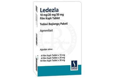 LEDEZLA 10 MG/ 20 MG/ 30 MG таблетки покрытые оболочкой TEDAVI BASLANGIC PAKETI