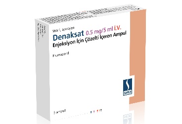 DENAKSAT 0,5 MG/5 ML IV ENJ. ICIN COZ. ICEREN 5 ампулы