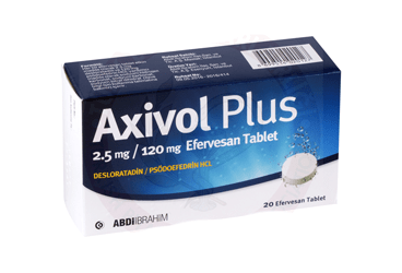 AXIVOL Plus 120/2,5 MG 20 шипучие таблетки