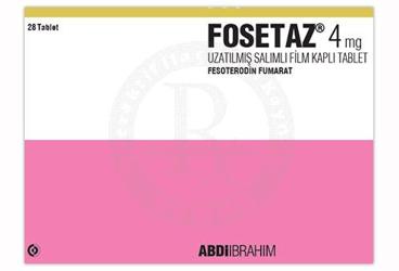 FOSETAZ 4 MG UZATILMIS SALIMLI таблетки покрытые оболочкой (28 таблетки)