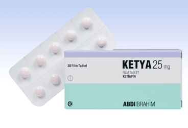 KETYA 25 MG 30 таблетки покрытые оболочкой