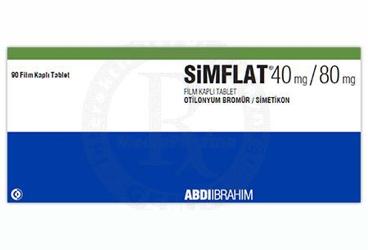 SIMFLAT 40MG/80MG таблетки покрытые оболочкой 90 таблетки