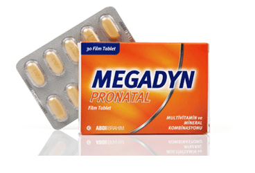 MEGADYN PRONATAL 60 таблетки покрытые оболочкой