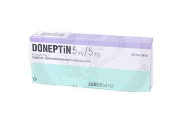 DONEPTIN 5 MG/5 MG 10 таблетки покрытые оболочкой