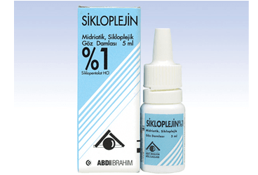 SIKLOPLEJIN % 1 глазные капли, COZELTI 5 ML