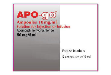 APO-GO 50MG/5 ML ENJEKSIYONLUK VEYA раствор для инфузий ICEREN ампулы (5 ампулы)