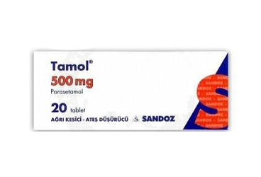 TAMOL 500 MG 20 таблетки