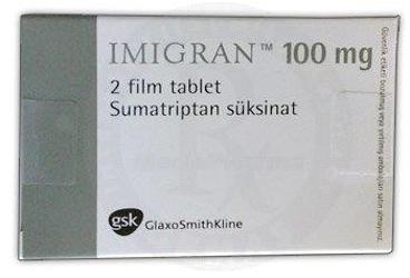 IMIGRAN 100 MG 2 таблетки