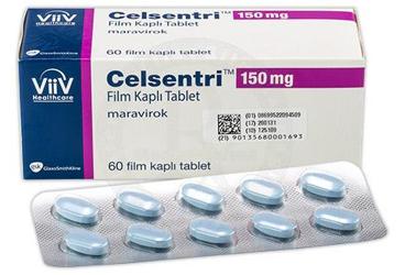 CELSENTRI 150 MG таблетки покрытые оболочкой (60 таблетки)