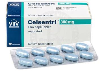CELSENTRI 300 MG таблетки покрытые оболочкой (60 таблетки)