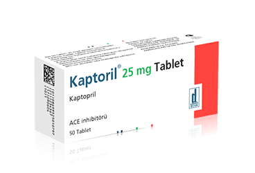 KAPTORIL 25 MG 50 таблетки