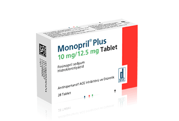 MONOPRIL Plus 10 MG/12,5 MG 28 таблетки