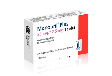 MONOPRIL Plus 20 MG/12,5 MG 28 таблетки