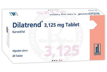 DILATREND 3,125 MG таблетки (28 таблетки)