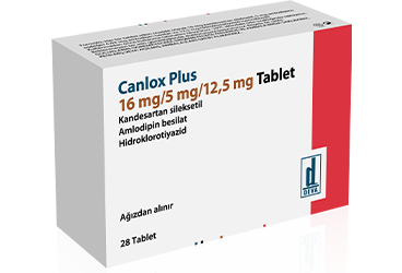 CANLOX Plus 16 MG/5 MG/12,5 MG таблетки (28 таблетки)