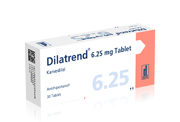 DILATREND 6,25 MG 30 таблетки