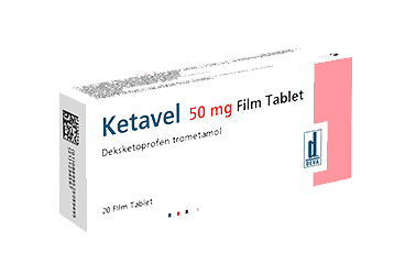 KETAVEL 50 MG 30 таблетки покрытые оболочкой