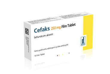 CEFAKS 250 MG 10 таблетки покрытые оболочкой